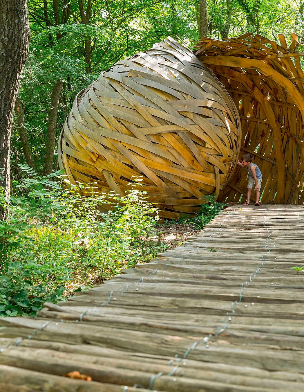 Réaménagement artistique et paysager du parc départemental de Lorient