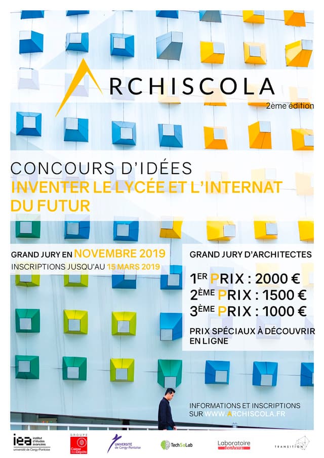 Concours étudiants et jeunes diplômés – Archiscola « Le lycée et l’internat du futur » 