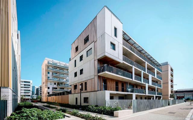Logements coopératifs dans un écoquartier de Toulouse