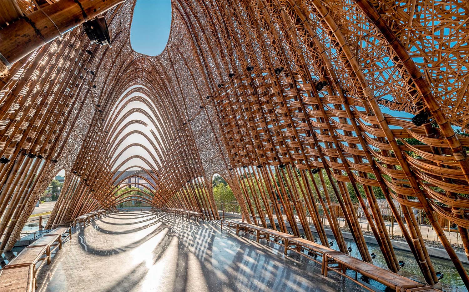 Une montagne en bambou par Zuo Studio