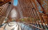 Une montagne en bambou par Zuo Studio
