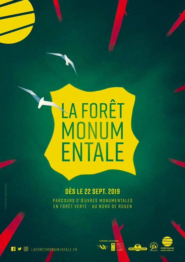 « La Forêt monumentale », une exposition durable d'art monumental à côté de Rouen