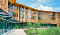 Woody, des bureaux en structure bois à Saint-Maurice par l'Atelier du Pont