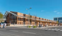 La Canopée de Nature & Découvertes à Versailles Chantier par l'agence Construire - Image 1