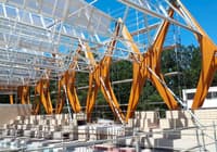 Losanges structurels à grande échelle pour un complexe nautique à Orléans - Image 2