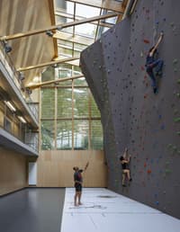 Construction d'un centre sportif 100% bois à Paris par KOZ architectes - Image 6